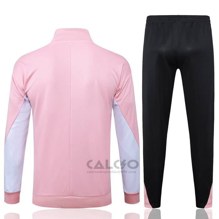 Tuta da Track di Giacca Paris Saint-Germain Jordan 2024-2025 Rosa